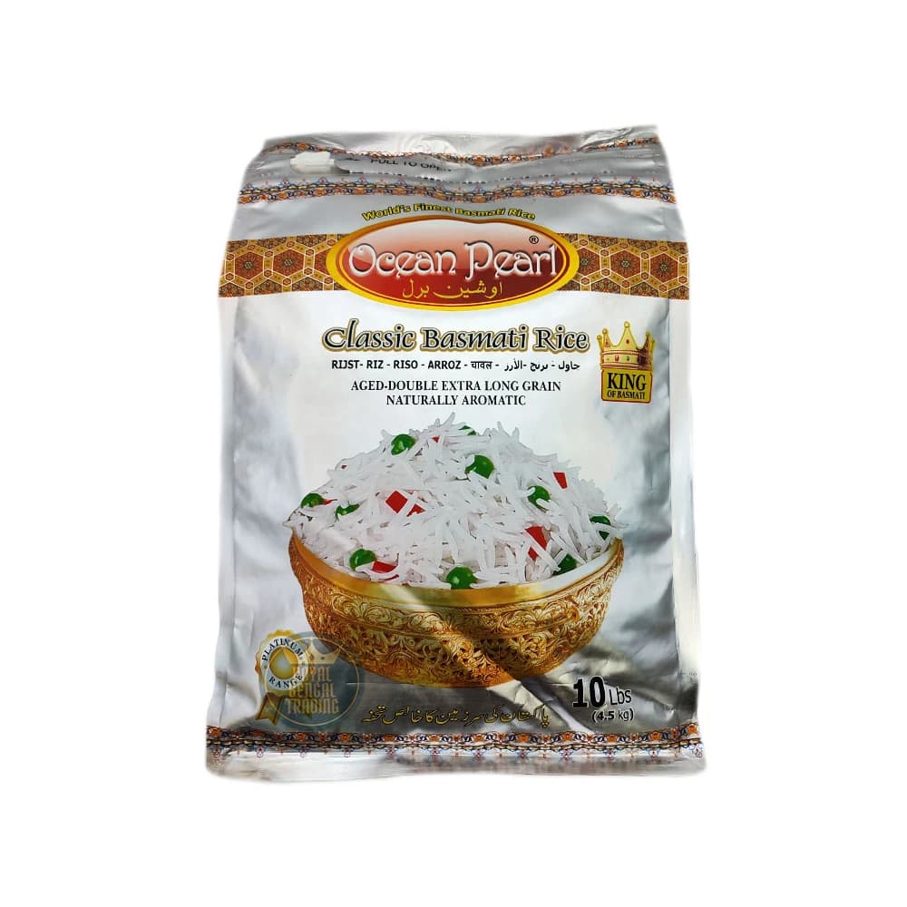 Ocean Pearl Classic Basmati Rice 10lb
