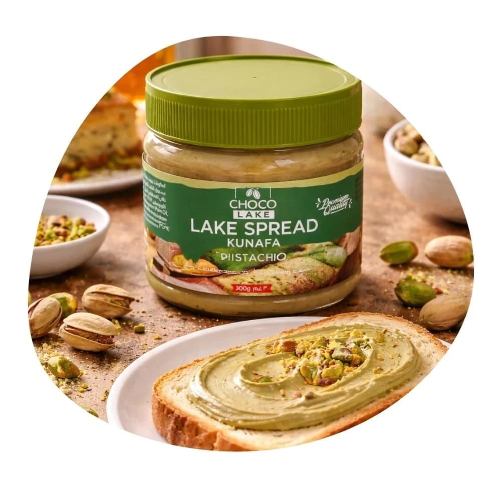 Choco Lake Kunafa Pistachio Spread 300G