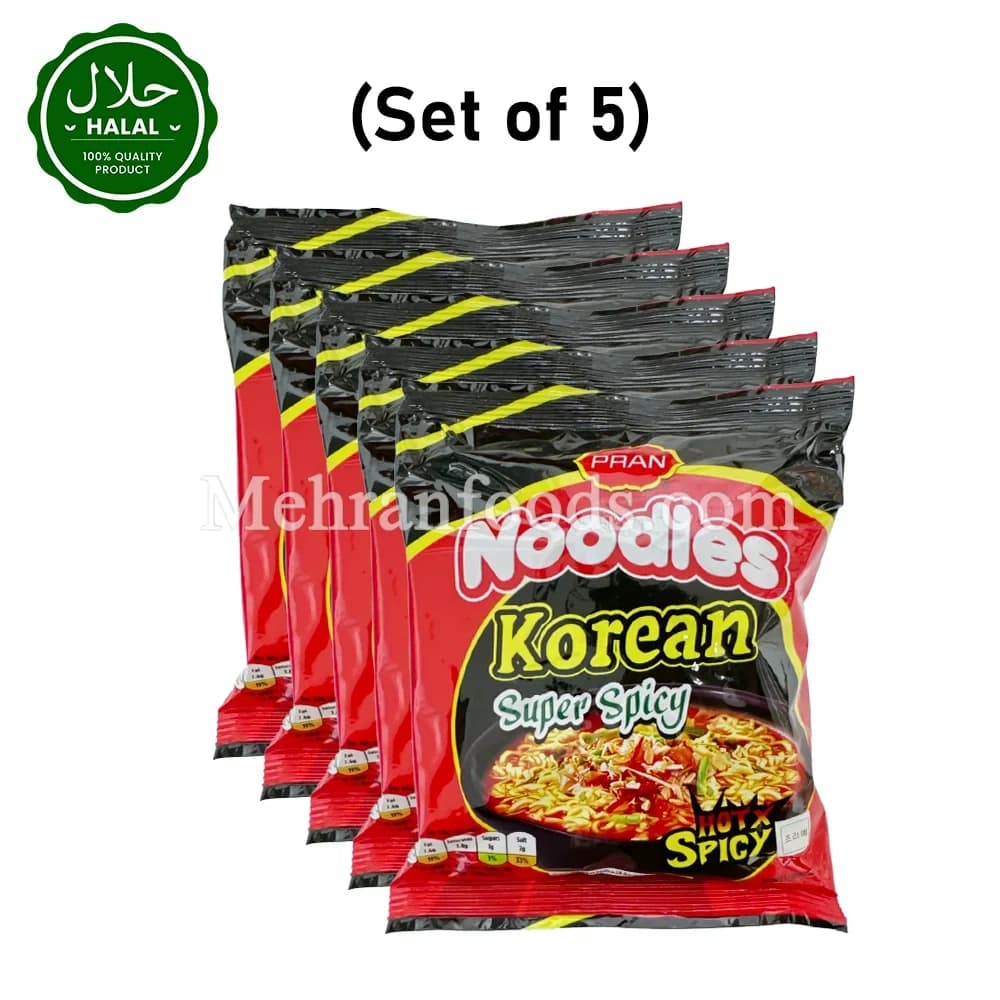 Pran Korean Noodles 5pc