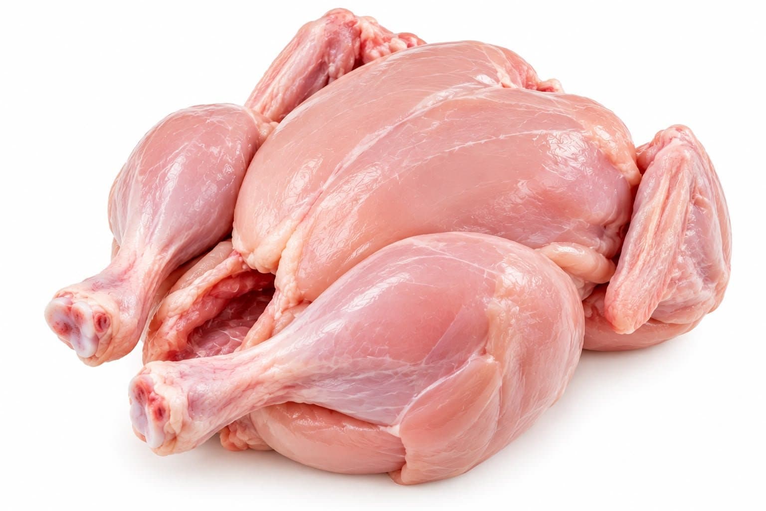 Fresh Chicken Whole Skinless Per Pound