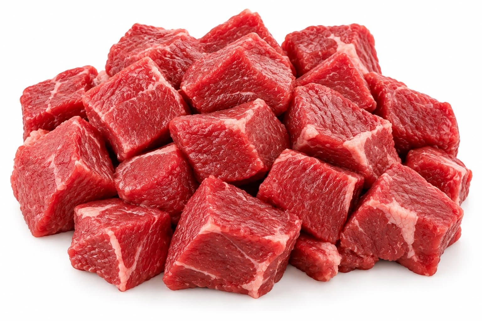 Beef boneless Cubes Per lb